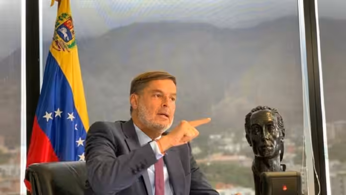 Venezuelan minister for foreign affairs Felix Plasencia. File photo.