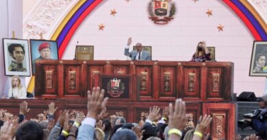 Venezuelan National Assembly approving the Supreme Court reform in second discussion on January 18, 2022. Photo by  Twitter / @Asamblea_Ven.