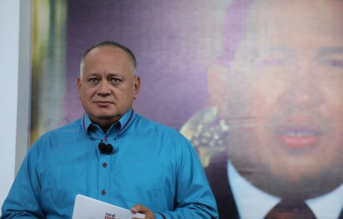PSUV Vice President Diosdado Cabello. Photo: Con el Mazo Dando.