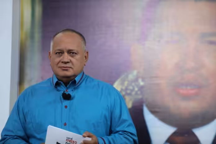 PSUV Vice President Diosdado Cabello. Photo: Con el Mazo Dando.