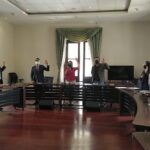 Featured image: Sworn in ceremony for the parliamentary committee for communal development. Photo: Twitter / @eekhout_blanca.