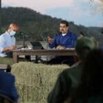Featured image: Venezuelan President Nicolas Maduro in a working meeting broadcast by state television, where he informed about the spike in COVID-19 cases in Venezuela. Photo: Presidential Press.