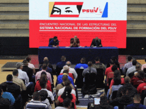 Public event organized by PSUV within its National Training System. Photo: Ultimas Noticias.
