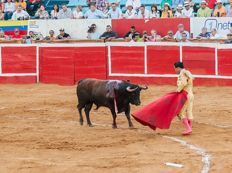 Bullfighting event in Maracaibo. File photo.