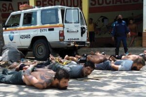 Mercenaries arrested after the attempt to oust Nicolas Maduro. Photo: TeleSur.