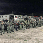 FANB mobilization as part of the 2022 Bolivarian Shield Operation. Photo: Twitter / @dhernandezlarez