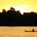 Sunset at the Orinoco Delta National Park, Venezuela. Photo: Prensa Latina