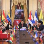 President Nicolas Maduro heading an ALBA-TCP summit in Caracas in 2021. File photo.