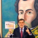 Foreign Minister Félix Plasencia presented this January 19 the evidence to national and international media of the robbery of the Venezuelan Embassy in Bolivia. Photo by Venezuela's MFA.