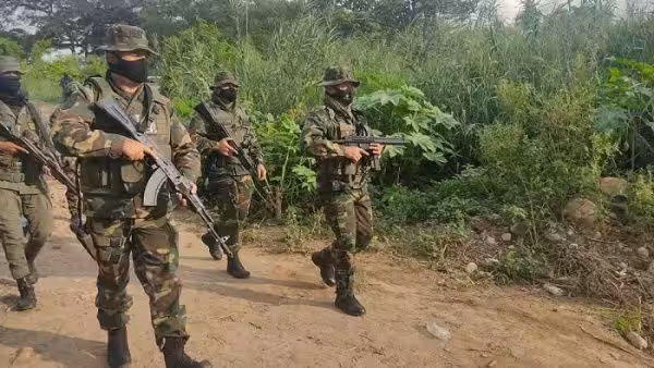 FANB deployment in the Venezuelan state of Apure, bordering Colombia