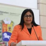 Venezuelan Vice President Delcy Rodríguez called unilateral coercive measures "crimes against humanity." Photo: Últimas Noticias