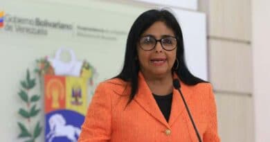 Venezuelan Vice President Delcy Rodríguez called unilateral coercive measures "crimes against humanity." Photo: Últimas Noticias
