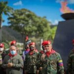PSUV Vice President Diosdado Cabello next to Minister for Defense Vladimir Padrino. Photo: Twitter/ @eeilems.