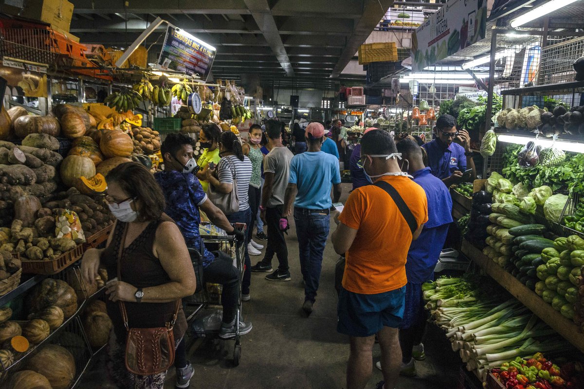 Public market in Caracas. Photo: Europa Press.