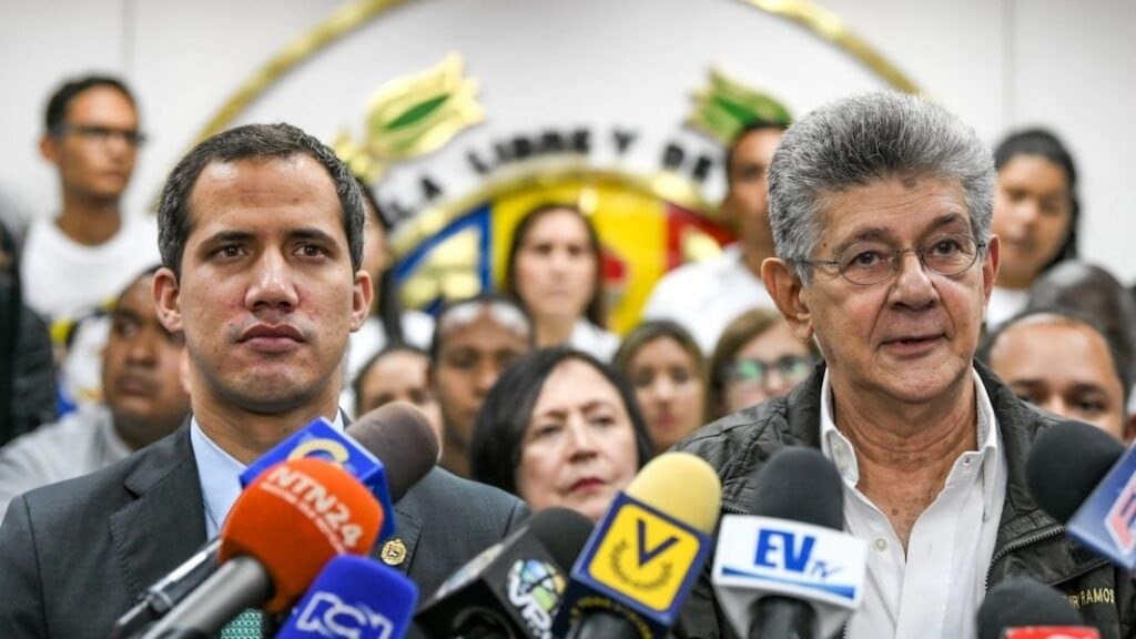 Guaido and Ramos Allup