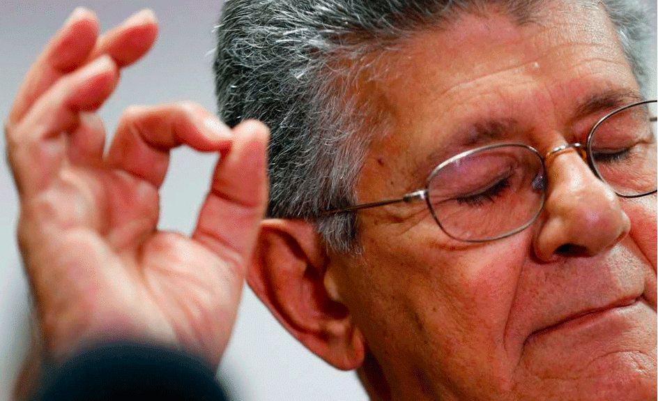 Henry Ramos Allup of Acción Democrática. File photo.