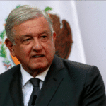President of Mexico, Andrés Manuel López Obrador, at his morning press conference. Photo: Reuters / Henry Romero
