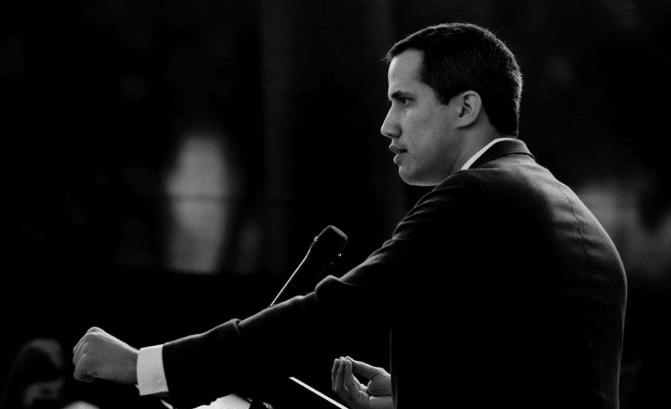Extreme right spokesperson Juan Guaidó has taken the same position as Washington on the Ukraine crisis. File photo