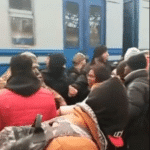 Featured image: Nigerians are refused passage on a train leaving Kiev. Photo: Twitter/@ChalecosAmarill