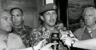 Hugo Chávez during "For Now" on February 4, 1992 (Photo: File)