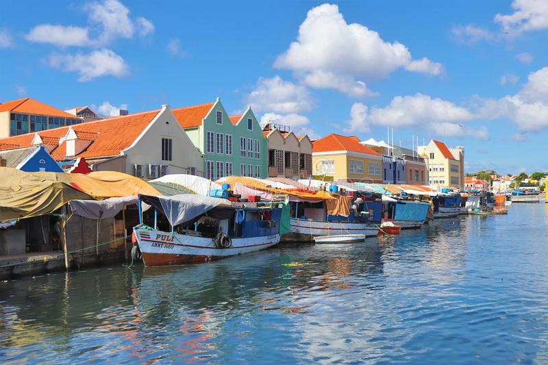 The floating market at Willemstad, Curaçao's capital. File photo.