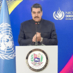 Venezuelan president Nicolas Maduro in his speech at the 49th Regular Session of the UN Human Rights Council. Photo: Alba Ciudad.