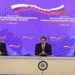 President Nicolas Maduro during the meeting with Russian Vice Prime Minister Yuri Borisov. Photo: Zurimar Campos (Presidential Press).