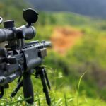 Sniper rifle in a mountain area. File photo by StockSnap.