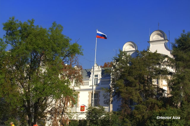 Embassy of the Russian Federation in Mexico City. File photo.