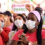 Women participating in the inauguration of the Venezuelan Women of Women. Photo: Presidential Press.