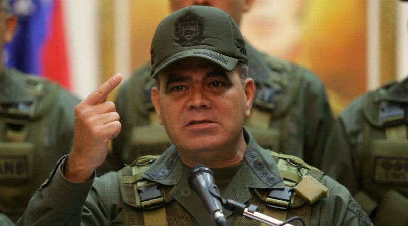 Venezuelan minister for defense Vladimir Padrino. File photo.