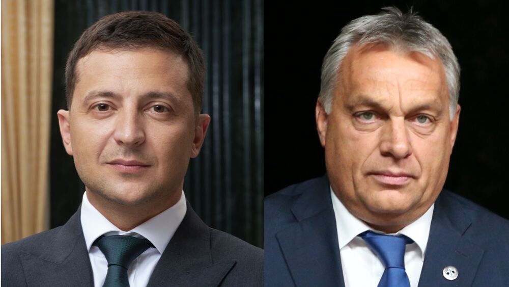 Volodymyr Zelensky (left) and Viktor Orbán (rift). Photo: Europa Today.