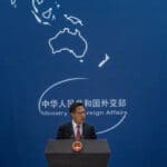 Chinese Foreign Ministry Spokesperson Zhao Lijian. Photo: Tass.