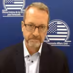 James Story, US "ambassador" to Venezuela, who holds office in Bogota, Colombia. File photo