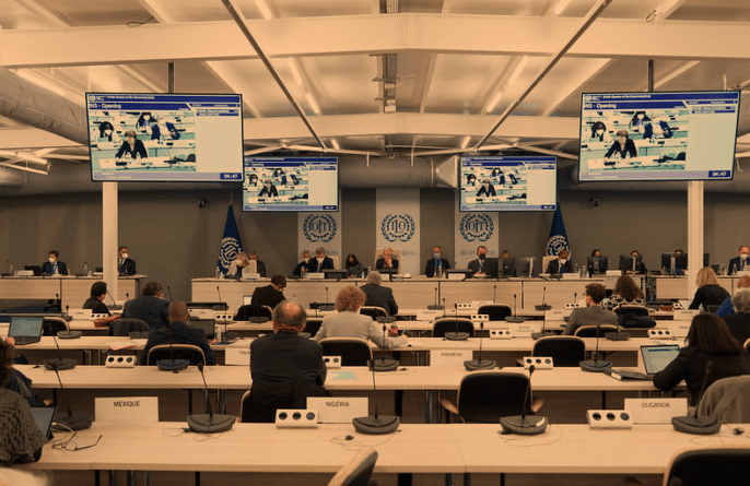 Featured image: The 344th meeting of the Administrative Council of the International Labor Organization in Geneva, Switzerland. Photo: @MinTrabajoVE. 