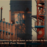 Featured image: Gazprom plant in Russia. Photo: Reuters. 