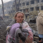 Featured image: Marianna Podgurskaya, Ukrainian woman claimed to have been injured in the Russian aerial bombing of the maternity hospital in Mariupol, Donetsk. Photo: Twitter/@correodelalba