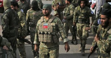 Around 450 extremists of various nationalities, most of them veterans of the terrorist group Hayat Tahrir al-Sham, have left Idlib, Syria, and gone to Ukraine to fight against Russian troops. Photo: Al-Mayadeen
