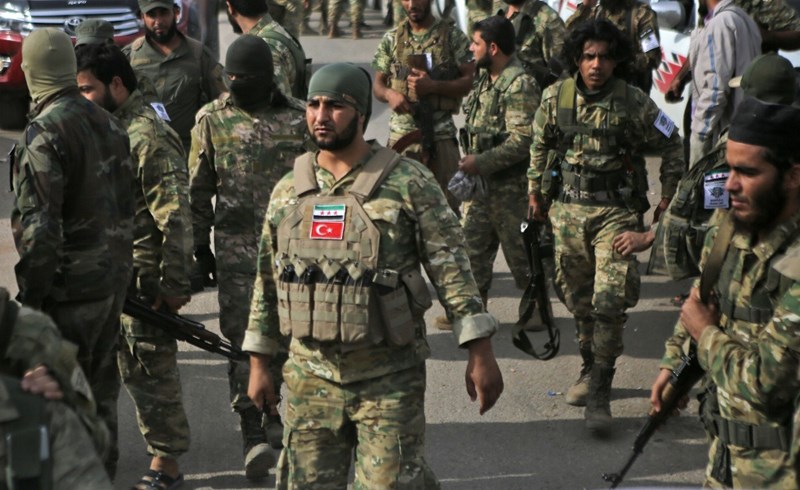 Around 450 extremists of various nationalities, most of them veterans of the terrorist group Hayat Tahrir al-Sham, have left Idlib, Syria, and gone to Ukraine to fight against Russian troops. Photo: Al-Mayadeen