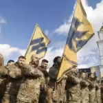 The neo-Nazi paramilitary group Azov Batallion is integrated into the Ukrainian army. File photo.