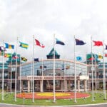 The CARICOM Secretariat building in Georgetown, Guayana. File photo.