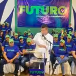 Opposition politician Henri Falcón announcing the launching of his new political party Futuro. Photo: RedRadioVE.