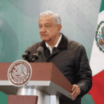Mexican President Andrés Manuel López Obrador during a press conference. File photo.
