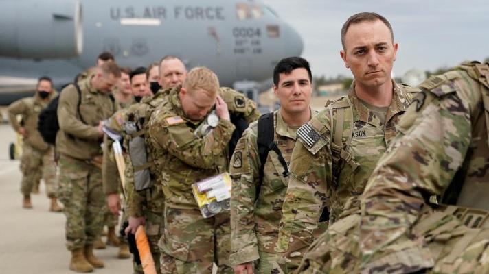About 20,000 US soldiers have arrived in Europe since the beginning of the Russian military operation in Ukraine. Photo: Reuters