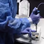 Image of biological laboratory work. File photo.