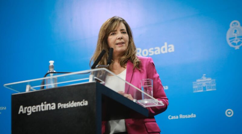 Argentinian government spokesperson Gabriela Cerruti. File photo: Twitter/@gabicerru.