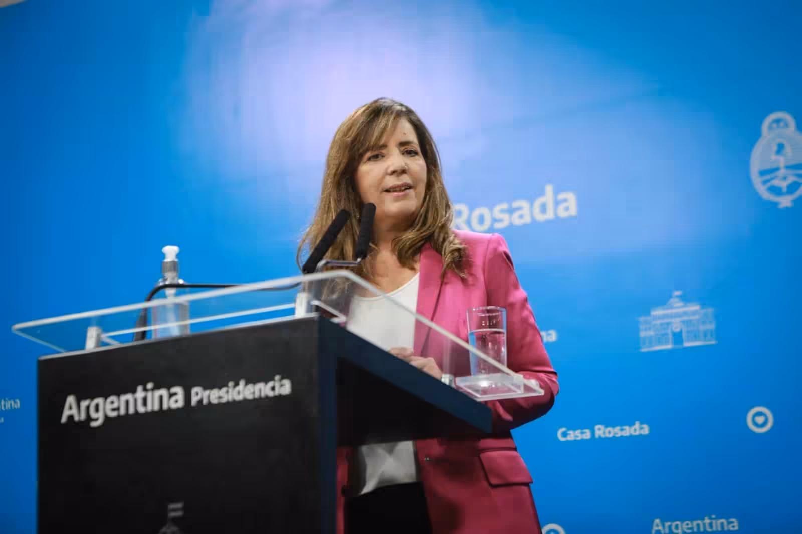 Argentinian government spokesperson Gabriela Cerruti. File photo: Twitter/@gabicerru.
