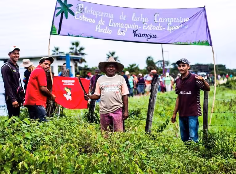 Featured image: Peasants of Los Tramojos in Camaguán, Guárico state, Venezuela. Photo: RedRadioVE.
