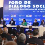Featured image: Vice President of Venezuela, Delcy Rodríguez, speaks at the Social Dialogue Forum. Photo: RedRadioVE.