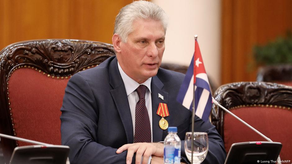 Featured image: President of Cuba, Miguel Díaz-Canel, has denounced Washington for excluding Cuba from the upcoming Summit of the Americas. Photo: Luong Thai Linh/AFP.